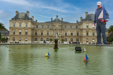 Fotografia intitolato "Jardin du Luxembour…" da Arkadiusz Gepchard, Opera d'arte originale, Fotografia digitale