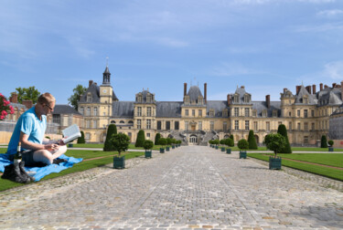 Fotografia zatytułowany „Château de Fontaine…” autorstwa Arkadiusz Gepchard, Oryginalna praca, Fotografia cyfrowa