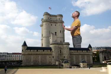 Fotografía titulada "Château de Vincennes" por Arkadiusz Gepchard, Obra de arte original, Fotografía digital