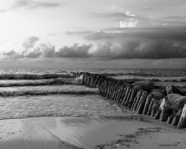 Fotografia intitolato "Baltica, Seascape,…" da Arkady Gude, Opera d'arte originale