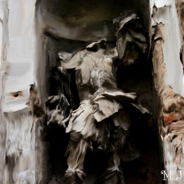 Digital Arts titled "Urban Angel - Gothi…" by Armajay, Original Artwork, 2D Digital Work