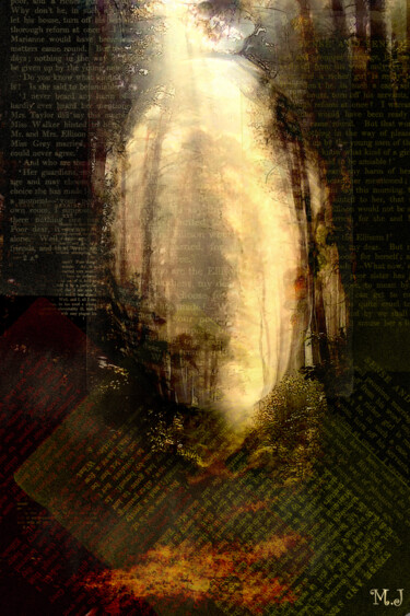 Digital Arts titled "Emerging glow - Ori…" by Armajay, Original Artwork, Digital Painting