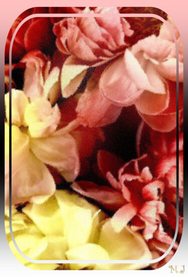 Digitale Kunst mit dem Titel "Emergence of flower…" von Armajay, Original-Kunstwerk, Digitale Malerei