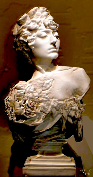 Digital Arts με τίτλο "Bust - Sculpture mo…" από Armajay, Αυθεντικά έργα τέχνης, 3D Μοντελοποίηση