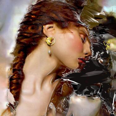 Grafika cyfrowa / sztuka generowana cyfrowo zatytułowany „Portrait of a woman…” autorstwa Armajay, Oryginalna praca, modelow…