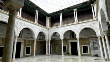 Фотография под названием "patio  in Tunis" - Armajay, Подлинное произведение искусства, Цифровая фотография