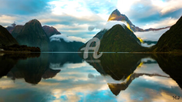 Fotografia intitolato "Fiordland New Zelan…" da Armajay, Opera d'arte originale, Fotografia digitale