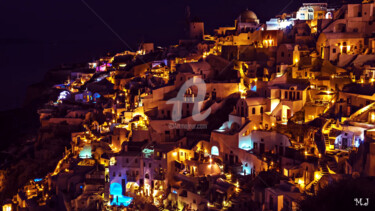 Fotografía titulada "Santorini Island Gr…" por Armajay, Obra de arte original, Fotografía digital