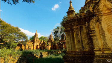 Photography titled "Bagan Myanmar burma…" by Armajay, Original Artwork, Digital Photography