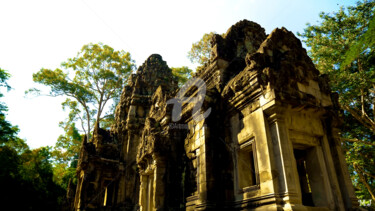 Fotografie getiteld "Angkor Wat, Cambodi…" door Armajay, Origineel Kunstwerk, Digitale fotografie