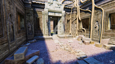 Fotografia intitolato "Angkor Wat, Cambodi…" da Armajay, Opera d'arte originale, Fotografia digitale