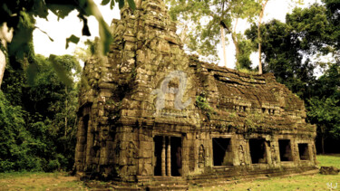 Fotografia zatytułowany „Angkor Wat, Cambodi…” autorstwa Armajay, Oryginalna praca, Fotografia cyfrowa