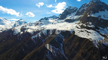 Fotografia intitolato "Swiss Alps, mountai…" da Armajay, Opera d'arte originale, Fotografia digitale