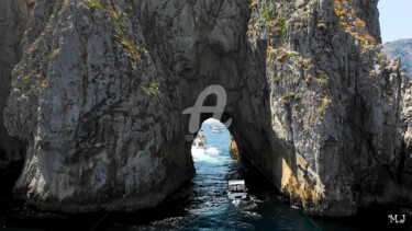 Fotografía titulada "The Amalfi Coast in…" por Armajay, Obra de arte original, Fotografía digital