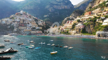"The Amalfi Coast in…" başlıklı Fotoğraf Armajay tarafından, Orijinal sanat, Dijital Fotoğrafçılık