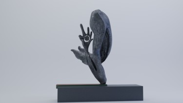 Scultura intitolato "Дырка" da Arman Bai, Opera d'arte originale, Modellazione 3D