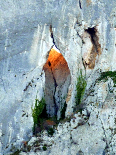 Photographie intitulée "roche en fusion" par Mandoushoot, Œuvre d'art originale