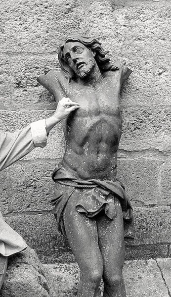 Photographie intitulée "Happy Jesus" par Mandoushoot, Œuvre d'art originale