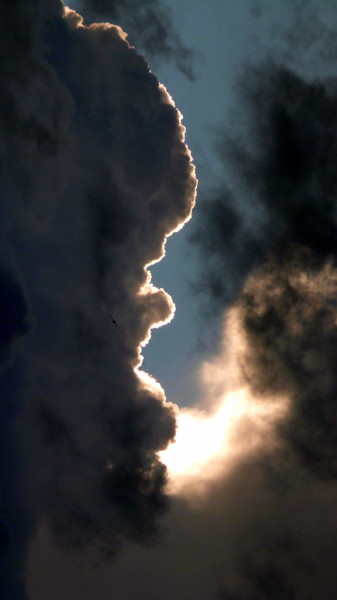 Photography titled "Devil clouds" by Mandoushoot, Original Artwork