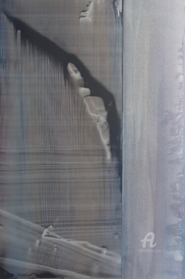 Pintura titulada ""medo" I" por Armando Castro, Obra de arte original, Acrílico Montado en Bastidor de camilla de madera
