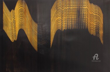 Картина под названием ""LUZ" V" - Armando Castro, Подлинное произведение искусства, Акрил Установлен на Деревянная рама для…