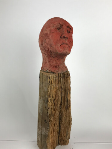 Sculpture intitulée "Il tempo" par Armando D'Andrea, Œuvre d'art originale, Argile