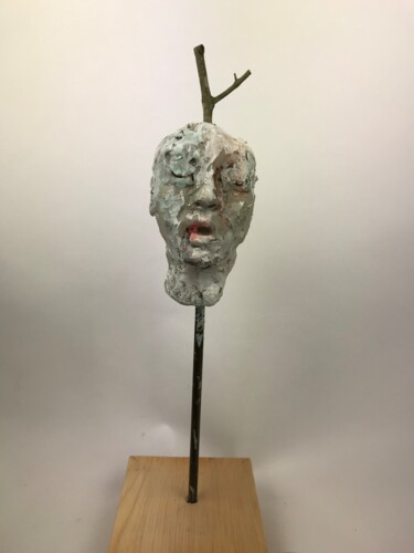 Skulptur mit dem Titel "Natura sofferente" von Armando D'Andrea, Original-Kunstwerk, Ton