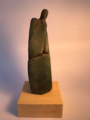 Skulptur mit dem Titel "Senza tempo" von Armando D'Andrea, Original-Kunstwerk, Ton