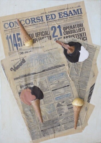 "ADDOLCENDO LA DISOC…" başlıklı Tablo Armando Moreschi tarafından, Orijinal sanat, Petrol