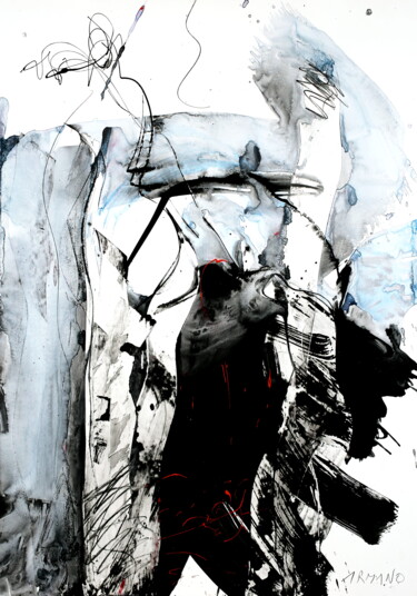 Картина под названием "APRÈS LA PLUIE1" - Armano Jericevic, Подлинное произведение искусства, Акрил