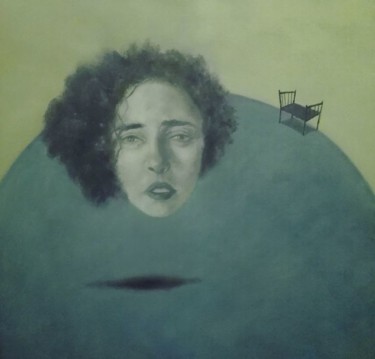 Ζωγραφική με τίτλο "From "psychiatric h…" από Arman Ohanyan, Αυθεντικά έργα τέχνης, Λάδι