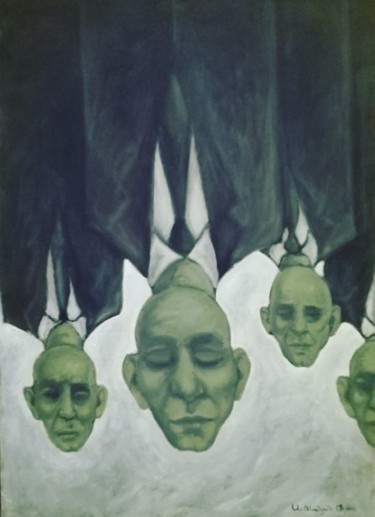 Картина под названием ""psychiatric hospit…" - Arman Ohanyan, Подлинное произведение искусства, Масло