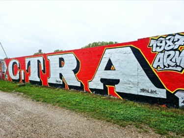 Peinture intitulée "C.TRA ARM CREW 2023" par Arm Crew, Œuvre d'art originale, Bombe aérosol