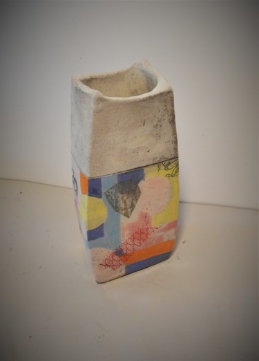 Design getiteld "vase abstrait" door Armelle Colombier, Origineel Kunstwerk, Tabel kunst
