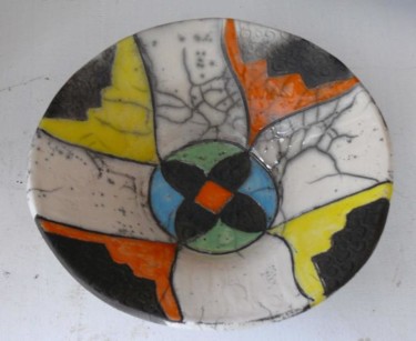 Design titled "coupe croix" by Armelle Colombier, Original Artwork, Ceramics