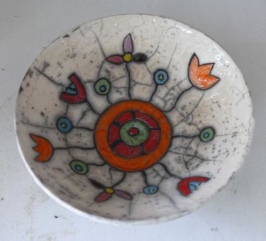 Design titled "coupelle fleur" by Armelle Colombier, Original Artwork, Ceramics