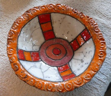 Design titled "coupe croix" by Armelle Colombier, Original Artwork, Ceramics