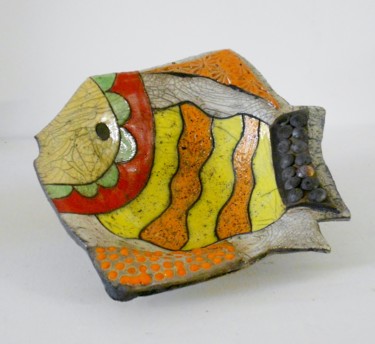 Design mit dem Titel "coupelle poisson ra…" von Armelle Colombier, Original-Kunstwerk