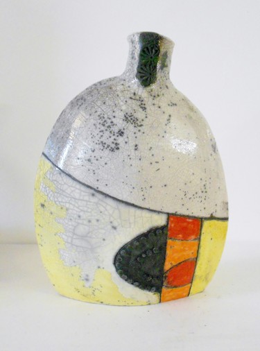 Design intitulée "grand vase" par Armelle Colombier, Œuvre d'art originale, Décoration de maison