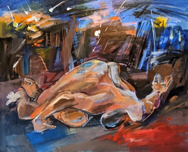 Pintura intitulada "War / Ukraine: 2022" por Armen Ghazayran (Nem), Obras de arte originais, Acrílico