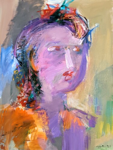 Painting titled "Tammy" by Armen Ghazayran (Nem), Original Artwork, Acrylic