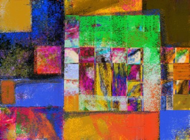 Digitale Kunst mit dem Titel "color-01" von Armen Ghazayran (Nem), Original-Kunstwerk, Digitale Malerei