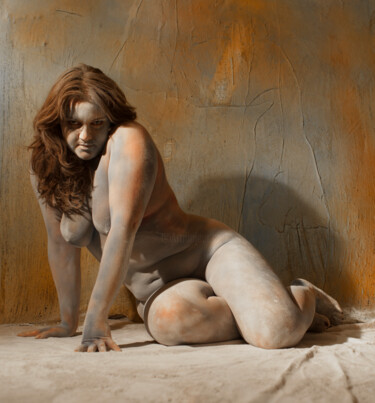 Fotografie mit dem Titel "She-Predator" von Armen Manukyan-Burovtsov (Armmenart), Original-Kunstwerk, Digitale Fotografie Au…