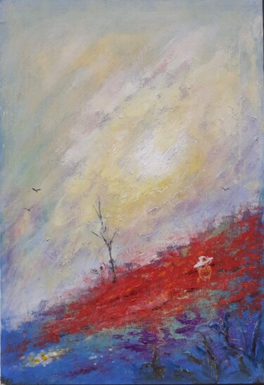 Painting titled "Summer" by Armen Sevanyan, Original Artwork, Oil