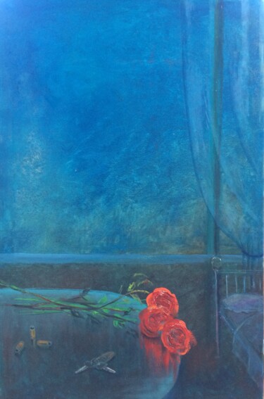 Pintura intitulada "Daybreak on the Hor…" por Armen Sevanyan, Obras de arte originais, Óleo