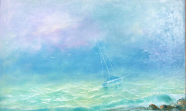 Loneliness Painting titled "Loneliness" by Armen Sevanyan, Original Art, Oil