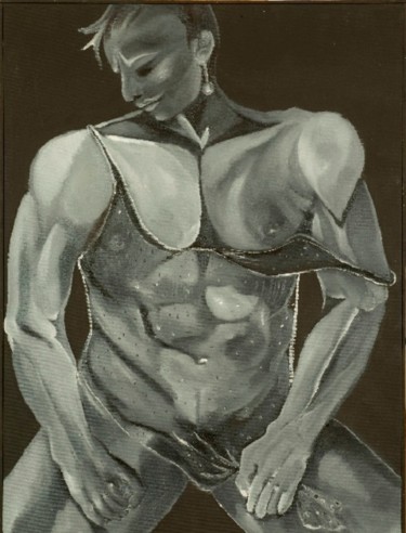 Pittura intitolato "Body 3" da Armida "Pupa" Nardi, Opera d'arte originale, Olio