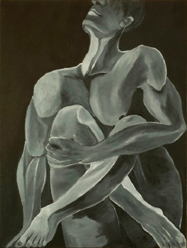 Pittura intitolato "Body 11" da Armida "Pupa" Nardi, Opera d'arte originale, Olio