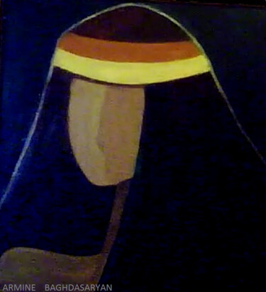 Peinture intitulée "Mari" par Armine Baghdasaryan (Parmide), Œuvre d'art originale, Huile