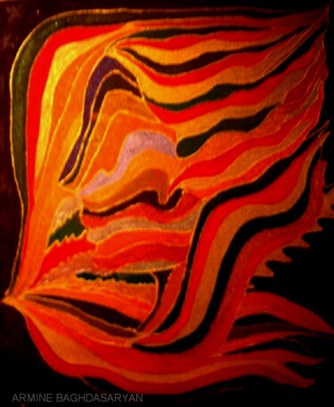 Peinture intitulée "La lumière intérieu…" par Armine Baghdasaryan (Parmide), Œuvre d'art originale, Acrylique